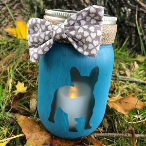 Tea light mason jar